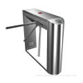 Dual Direction Barcode Stainless Steel Tripod Turnstile Gate For Museum, Library, 0.2s